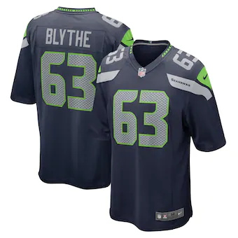 mens nike austin blythe college navy seattle seahawks game 